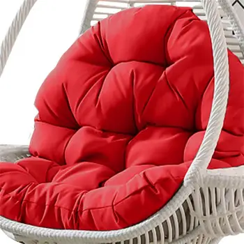 Подвесная подушка для стула с яйцом, Наружная толстая подушка для сиденья качающегося стула, замена толстой подушки для спинки-гнезда для сада во внутреннем дворике 0