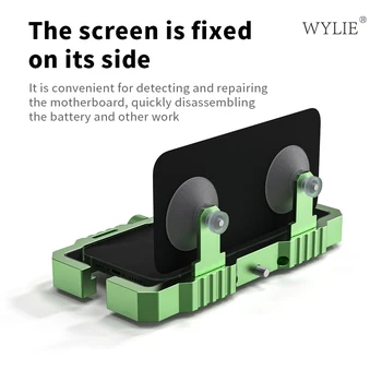 Подставка для бокового экрана Wylie для ремонта ЖК-дисплея мобильного телефона Iphone и снятия заднего стекла, форма для крепления экрана
