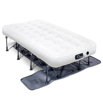 Надувной матрас на колесиках с каркасом, для гостей дома, для путешествий, для отдыха на природе, для кемпинга, Автоматическая выдвижная надувная кровать