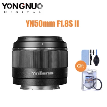 Объектив камеры Yongnuo YN50mm F1.8S II DA DSM AF/MF APS-C с USB для одиночной камеры Sony E Micro, такой как a6400 ZVE-10 a6300 A7C A9