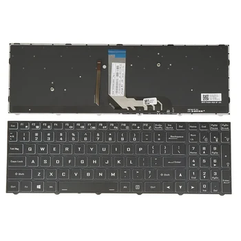 Клавиатура ноутбука с подсветкой США для Clevo Sager NP7858DW NP7873 NP7876 NP7852 NP7853 NP7856 NP7856-S NP7858DW NP7858DW-S Клавиатура