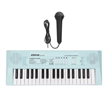 37-клавишная электронная клавиатура, электронное пианино с мини-клавиатурой, пианино, Детское пианино, электронный музыкальный инструмент