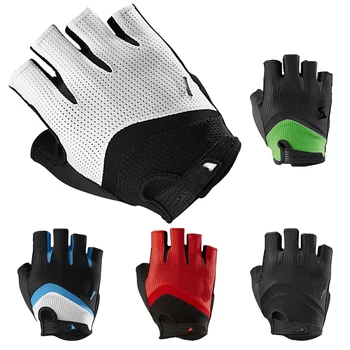 Мотоциклетная перчатка на половину пальца, Мужские Летние Перчатки для мотокросса, внедорожных гонок, Велосипеды, MTB Гоночные Мото-перчатки, Защитное снаряжение A