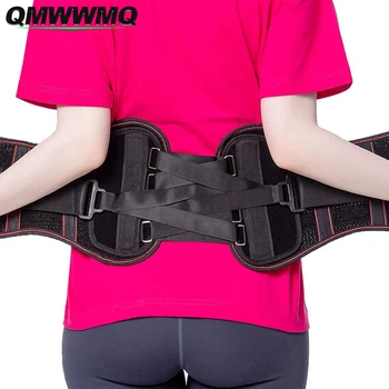 Бандаж для спины при болях в пояснице - Поясничный поддерживающий пояс для подтяжки у мужчин и женщин - Облегчение стеноза позвоночника, сколиоза, Грыжи межпозвоночного диска