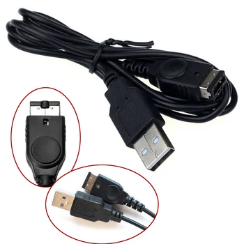 Оригинальный 1,2 М USB-кабель для зарядки Advance Line для Nintend DS NDS Gameboy Advance SP GBA Черный USB-Кабель для Зарядного устройства для Nintend