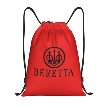 Рюкзак Beretta на шнурке Спортивная Спортивная сумка для Мужчин Женщин Военный Пистолет Подарочный пакет для покупок