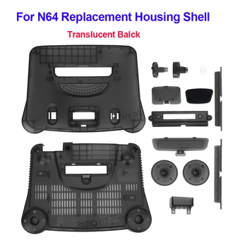 Новый Сменный Корпус Shell Полупрозрачный Чехол для Ретро Игровой Консоли Nintend N64 Прозрачные Коробки Аксессуары 0
