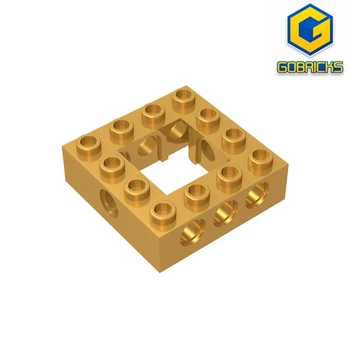 Gobricks GDS-971 Technical, Кирпичный Открытый центр 4 x 4, совместимый с lego 32324 DIY Educational Building Blocks Technical