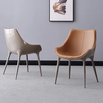 Портативные стулья для столовой, роскошные дизайнерские кухонные стулья с удобной спинкой, Современная офисная кухонная мебель Poltrona MQ50CY 0