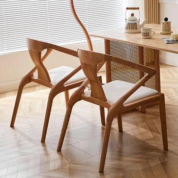 Расслабляющий Индивидуальный дизайн обеденных стульев в скандинавском стиле, обеденные стулья на балконе, Столовая, кухня, роскошная мебель для дома в скандинавском стиле Cadeiras HY 0
