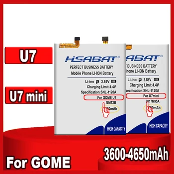 Аккумулятор HSABAT GM12B GOME 2017M95A емкостью 3600 мАч ~ 4650 мАч для мини-аккумуляторов GOME U7 U7mini U7