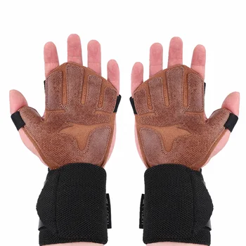 Кожаные перчатки для поднятия тяжестей в тренажерном зале с мягким захватом ладоней, Тренировочные перчатки для мужчин и женщин, тренировки по тяжелой атлетике, подтягивания