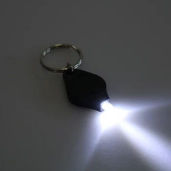 Аварийный брелок для ключей для кемпинга на открытом воздухе, мини-брелок, сжимающий свет, микро светодиодный фонарик-факел