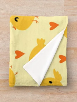 Милые цыплята Набрасывают одеяло на летние постельные принадлежности Одеяла манга 2