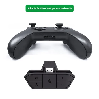 Аудиоадаптер с аудиоразъемом 3,5 мм, адаптер для наушников, конвертер, USB-подключение, адаптер микрофона для игрового контроллера Xbox One 4