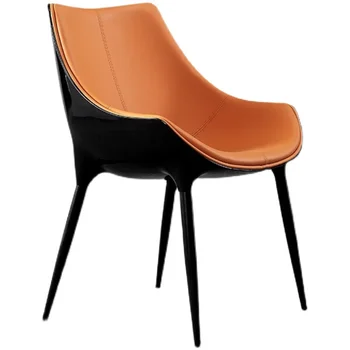 Портативные стулья для столовой, роскошные дизайнерские кухонные стулья с удобной спинкой, Современная офисная кухонная мебель Poltrona MQ50CY 4