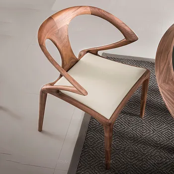 Расслабляющий Индивидуальный дизайн обеденных стульев в скандинавском стиле, обеденные стулья на балконе, Столовая, кухня, роскошная мебель для дома в скандинавском стиле Cadeiras HY 5