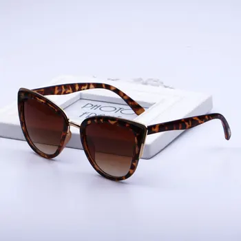 Новые женские Ретро Дизайнерские Круглые Градиентные Солнцезащитные очки 