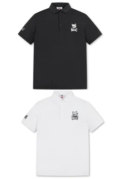 Корея WAAC Golf 23, Новая мужская футболка-поло с отворотом Ice, мужская одежда для гольфа 0