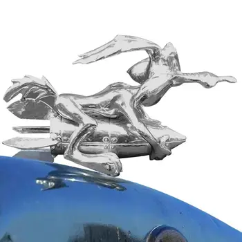 Украшение капота автомобиля с мультяшным Койотом Ракетный стрелок Украшение капота автомобиля 3D Эмблема Наклейка Значок Украшение капота автомобиля Wile E Coyote