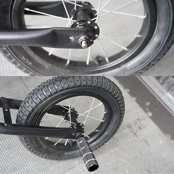 Велосипедные колышки из алюминиевого сплава с противоскользящими свинцовыми опорами для ног для велосипеда BMX, пригодного для 3-8-дюймовых осей, Велосипедные Аксессуары