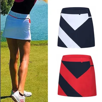 2023 короткая юбка для гольфа, Тонкая повседневная юбка для гольфа, Эластичная Быстросохнущая Дышащая спортивная короткая юбка для гольфа, одежда