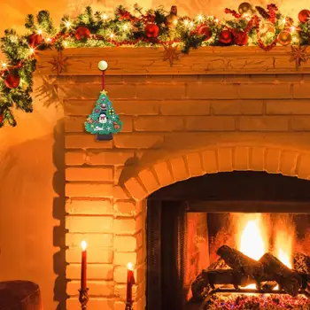 Рождественское Подвесное украшение Милое и простое Украшение для рождественских елок Уникальное и милое Украшение для рождественской елки 3