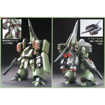 Оригинальная Собранная Модель Bandai HGUC 1/144 AMX-102 ZSSA Unicorn Gundam Gunpla Фигурка Аниме Мобильный Костюм В Подарок Для Детей 3