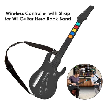 Беспроводной контроллер с регулируемым ремешком для игры PS3 Guitar Hero Rock Band 3 2 4