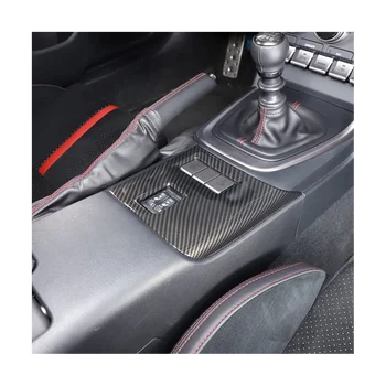 Кнопка управления подогревом сидений, Рамка, Наклейка, Накладка для Subaru BRZ, Toyota 86 2022, Аксессуары для интерьера, ABS из углеродного волокна 5