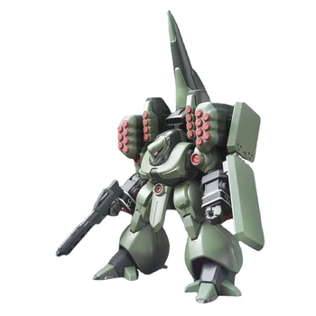 Оригинальная Собранная Модель Bandai HGUC 1/144 AMX-102 ZSSA Unicorn Gundam Gunpla Фигурка Аниме Мобильный Костюм В Подарок Для Детей 5
