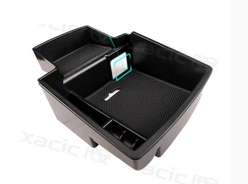 Автомобильные аксессуары Органайзер для автомобильных телефонных карточек, монет, коробка для поручней, специальные перегородки, лоток, ящик для хранения подлокотников для Audi Q5 5